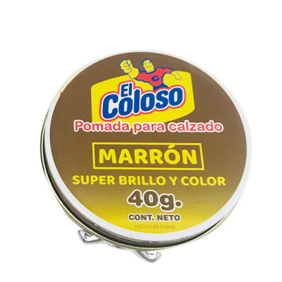 Crema de zapatos marrón 40 gr