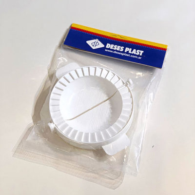 Molde plástico para empanada