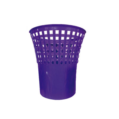 Papelera redonda calado