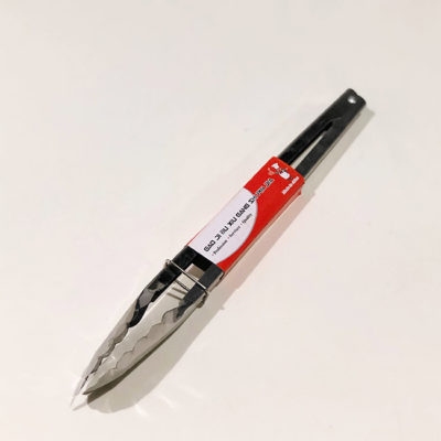 Pinza fiambre acero 30 cm